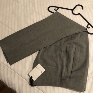 REISS Mid gray Claris pants NWT